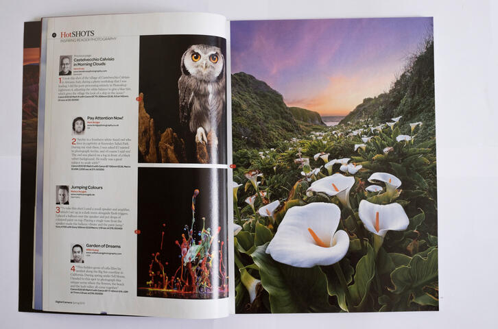 Gallery feature for Digital Camera Magazine